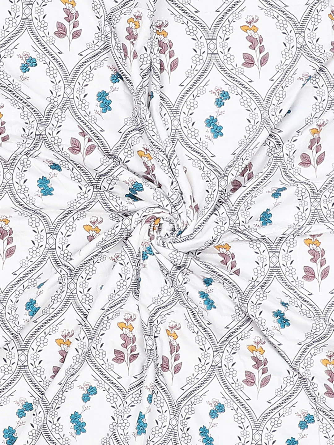 Printed Polyester Single Bed Comforter for AC Room - Image 11
