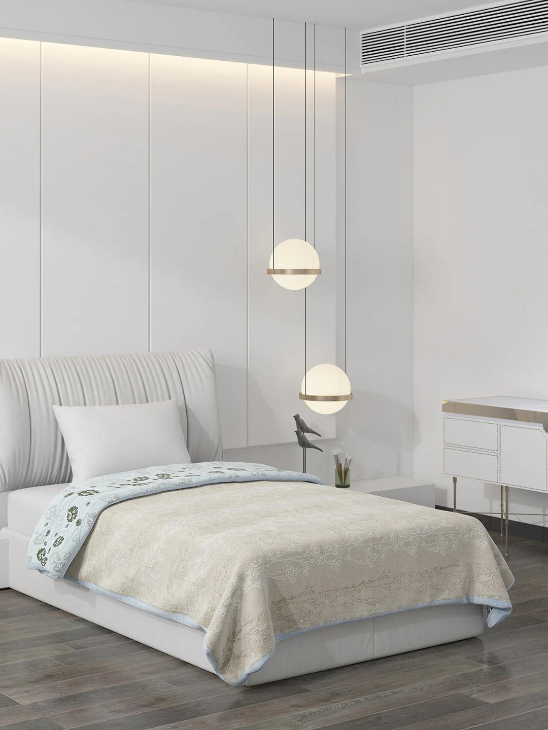Printed Polyester Single Bed Comforter for AC Room - Image 6