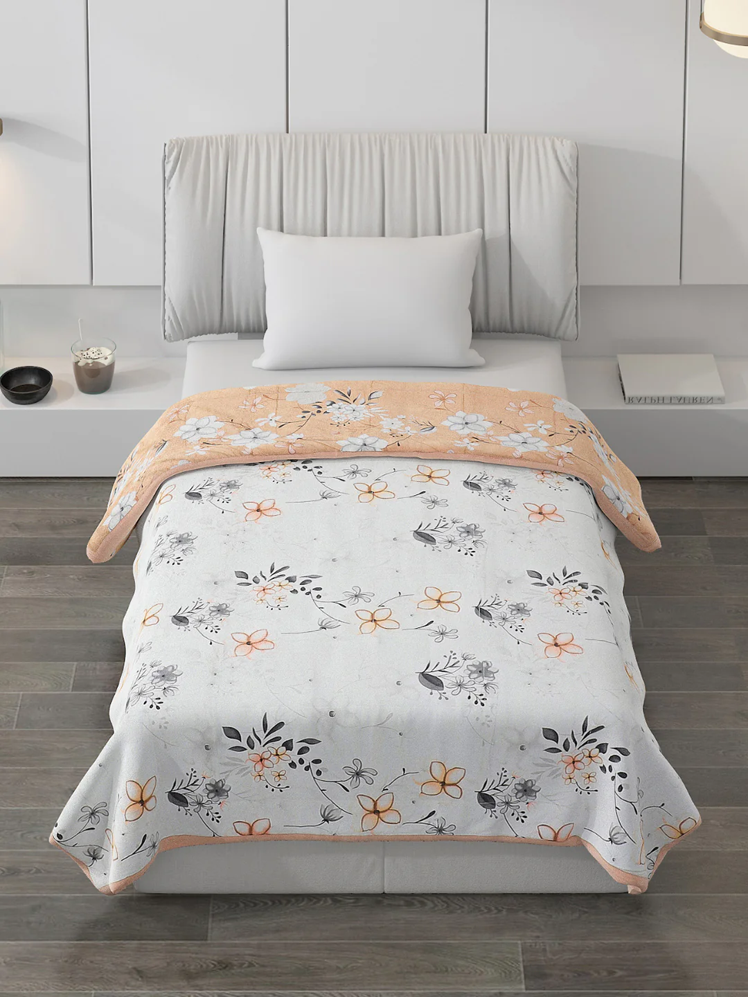 Printed Polyester Single Bed Comforter for AC Room - Image 4