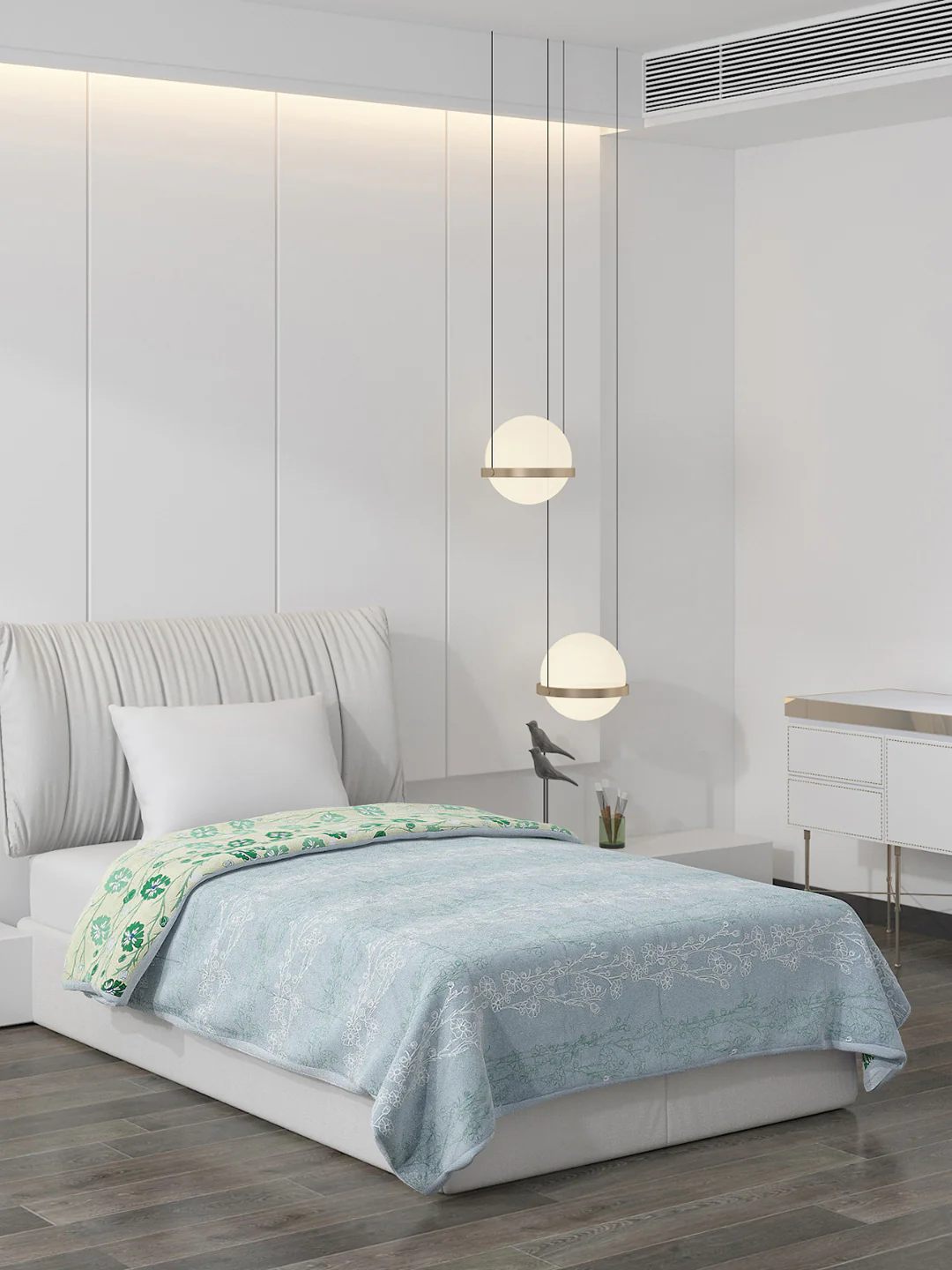 Printed Polyester Single Bed Comforter for AC Room - Image 6