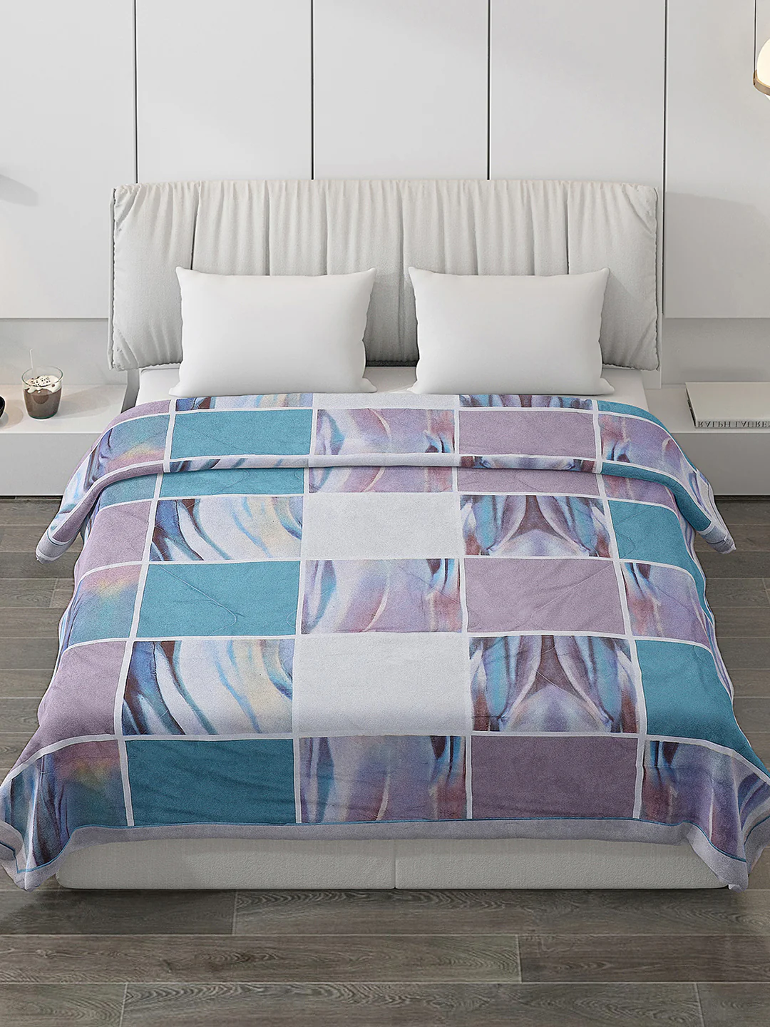 Printed Polyester Double Bed Comforter for AC Room - Image 2