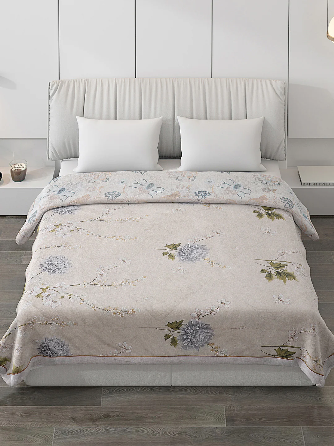 Printed Polyester Double Bed Comforter for AC Room - Image 2