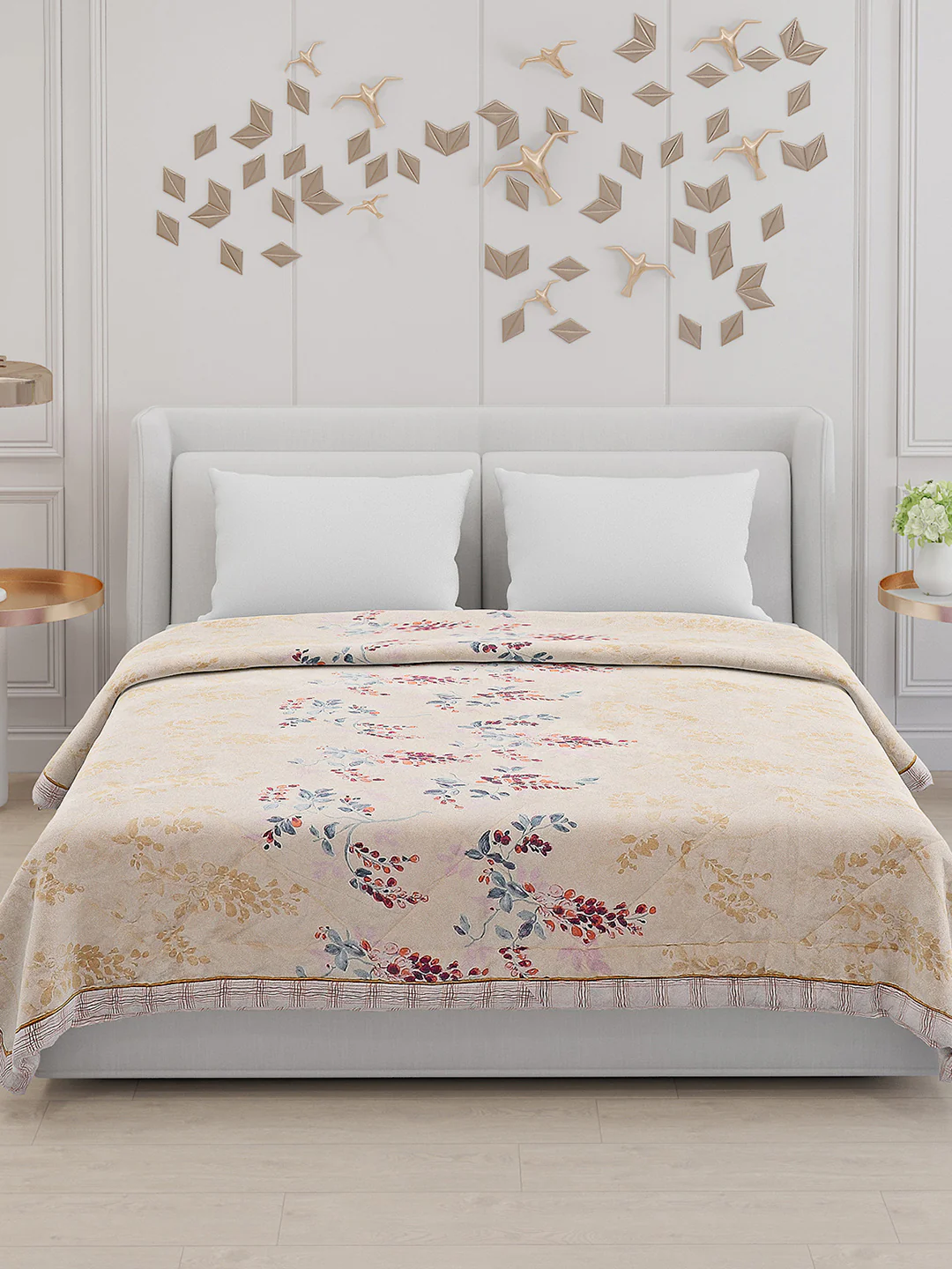 Printed Polyester Double Bed Comforter for AC Room - Image 3