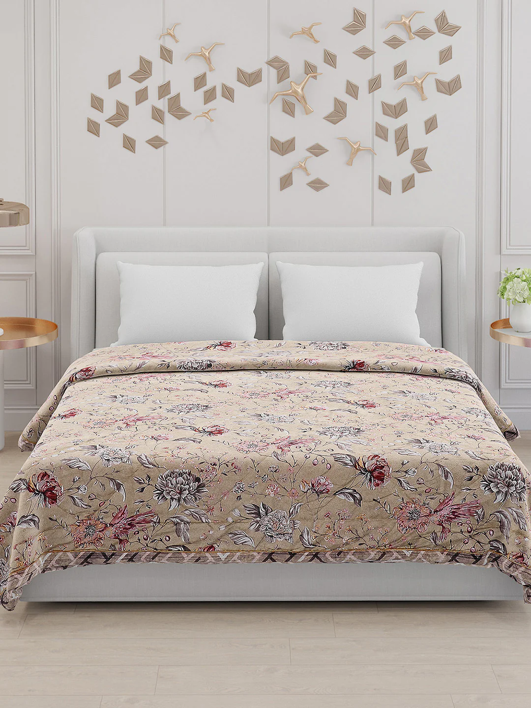Printed Polyester Double Bed Comforter for AC Room - Image 3