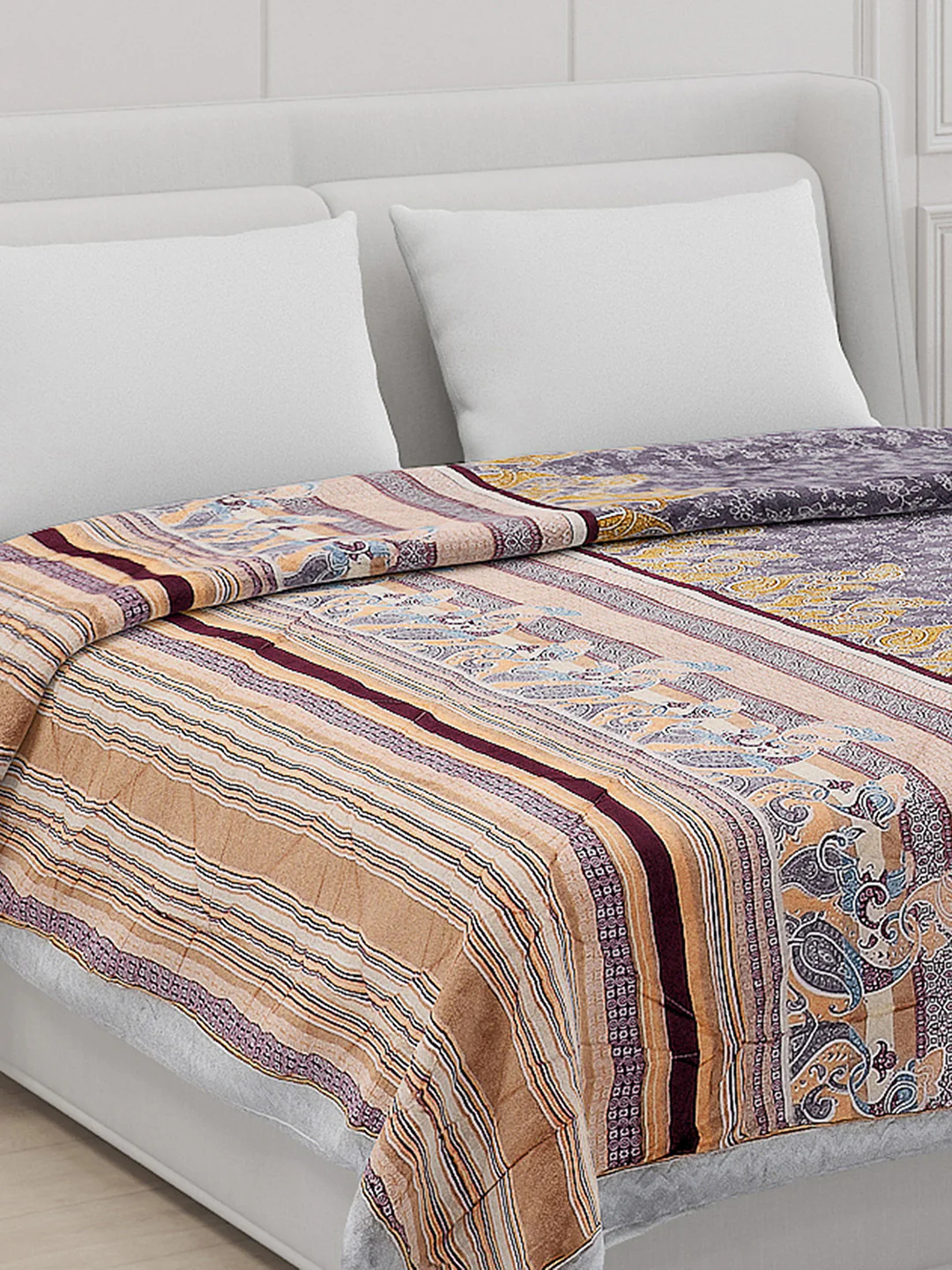 Printed Polyester Double Bed Comforter for AC Room - Image 4