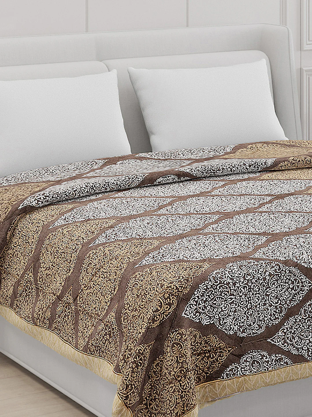 Printed Polyester Double Bed Comforter for AC Room - Image 4