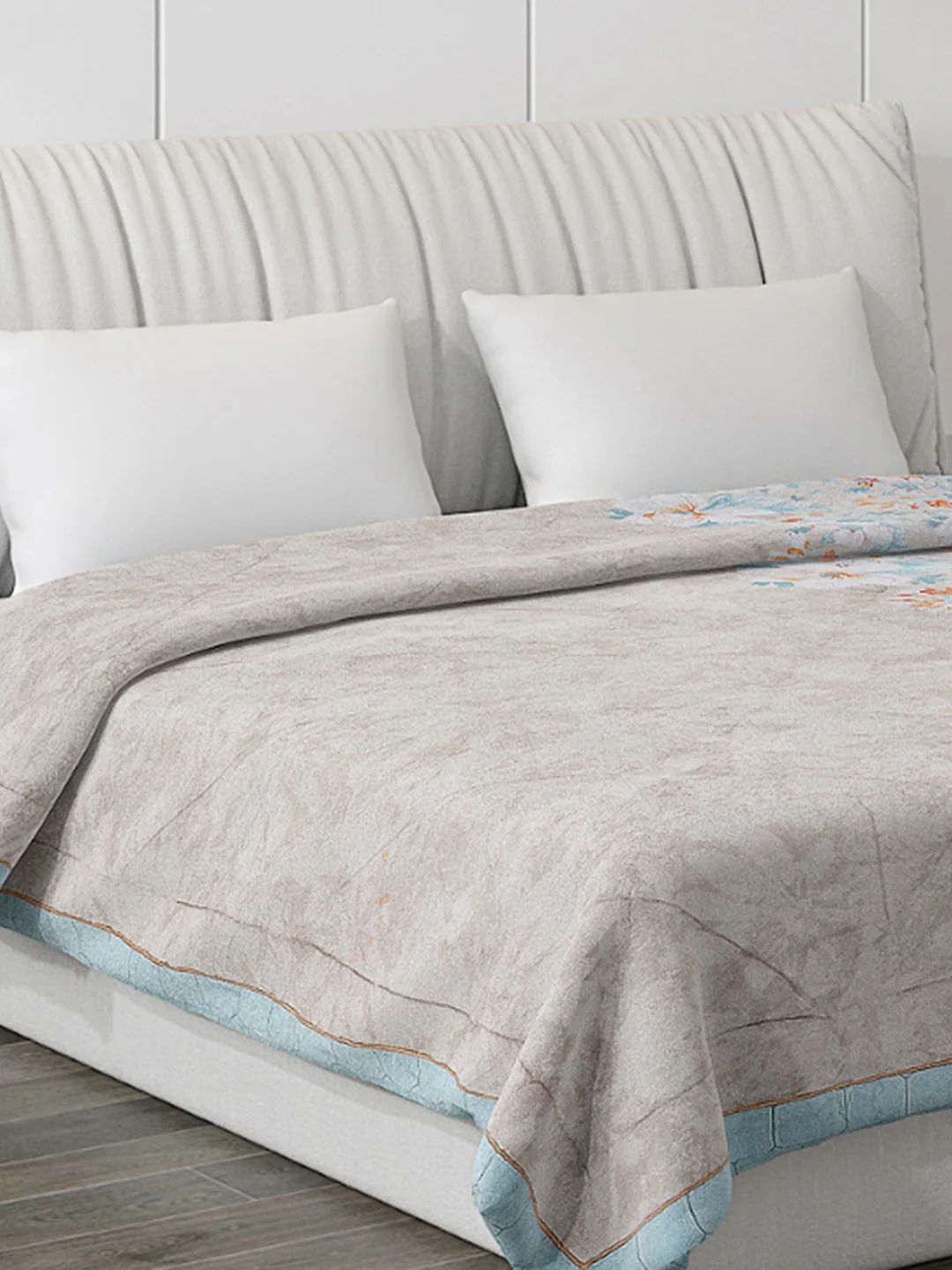 Printed Polyester Double Bed Comforter for AC Room - Image 4