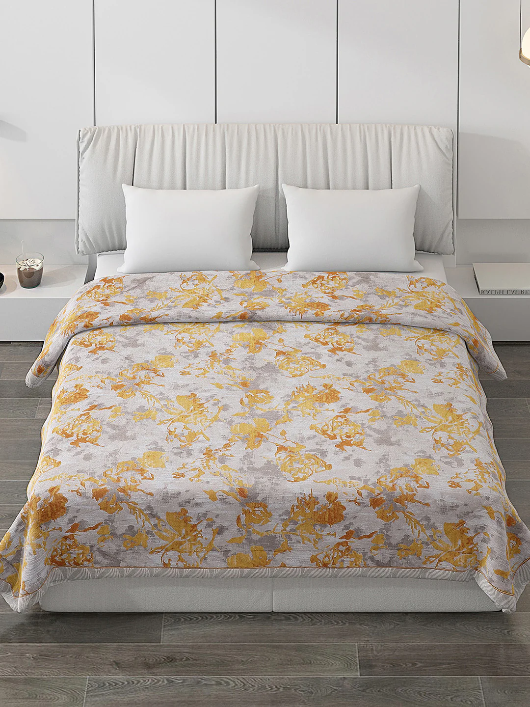 Printed Polyester Double Bed Comforter for AC Room - Image 2