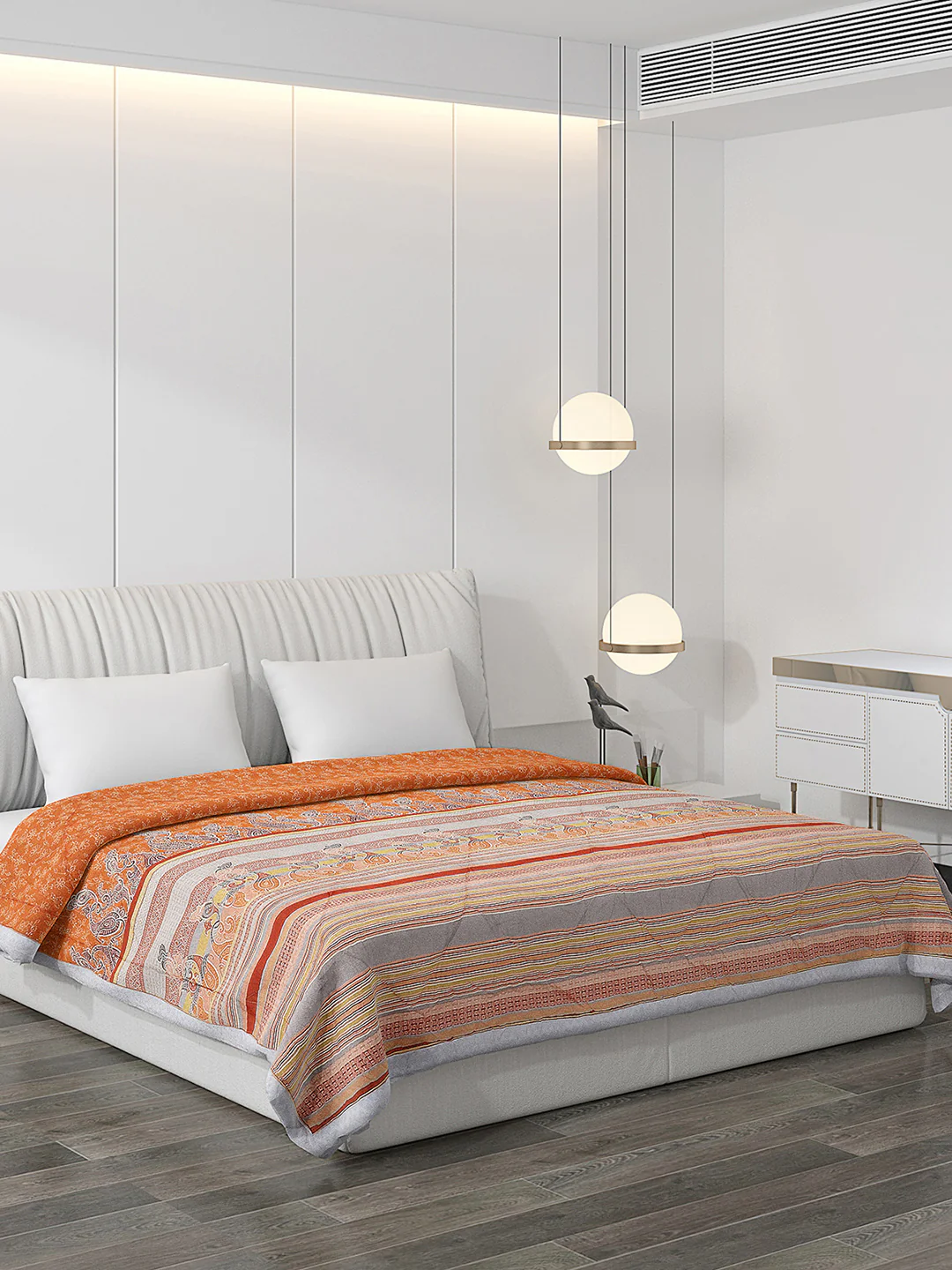 Printed Polyester Double Bed Comforter for AC Room