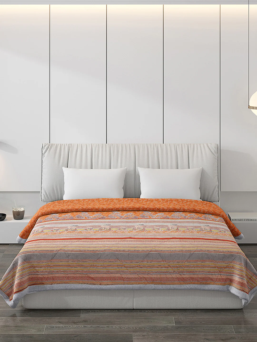 Printed Polyester Double Bed Comforter for AC Room - Image 3