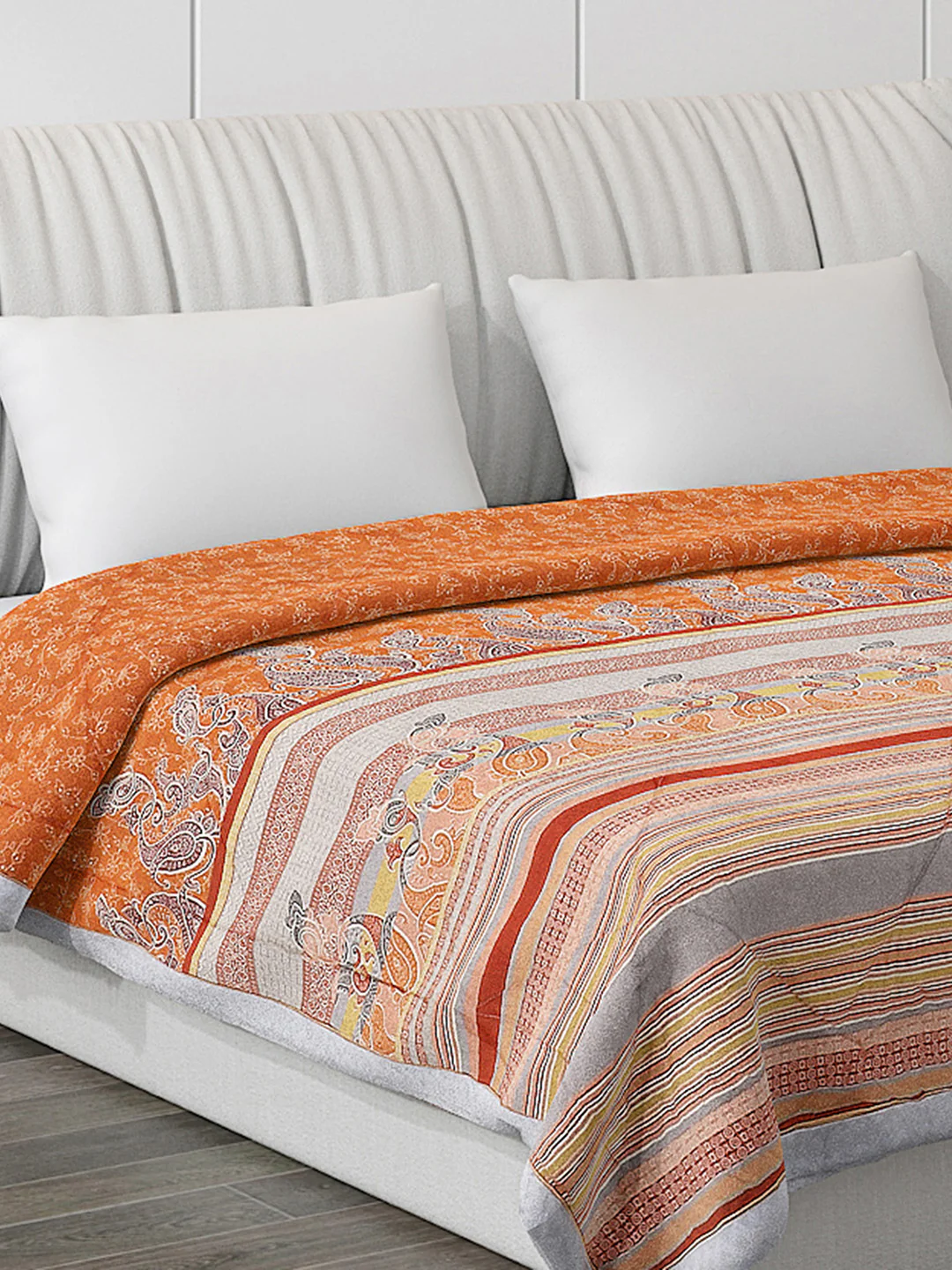 Printed Polyester Double Bed Comforter for AC Room - Image 4