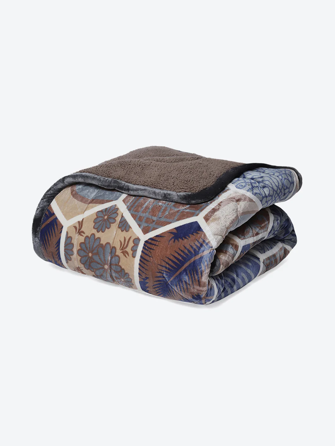 Printed Polyester Double Bed Comforter for Winter - Image 5