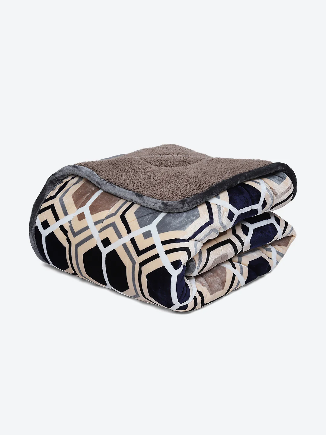 Printed Polyester Double Bed Comforter for Winter - Image 5
