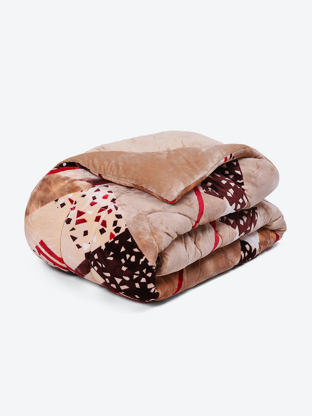 Printed Polyester Double Bed Comforter for Winter - Image 5