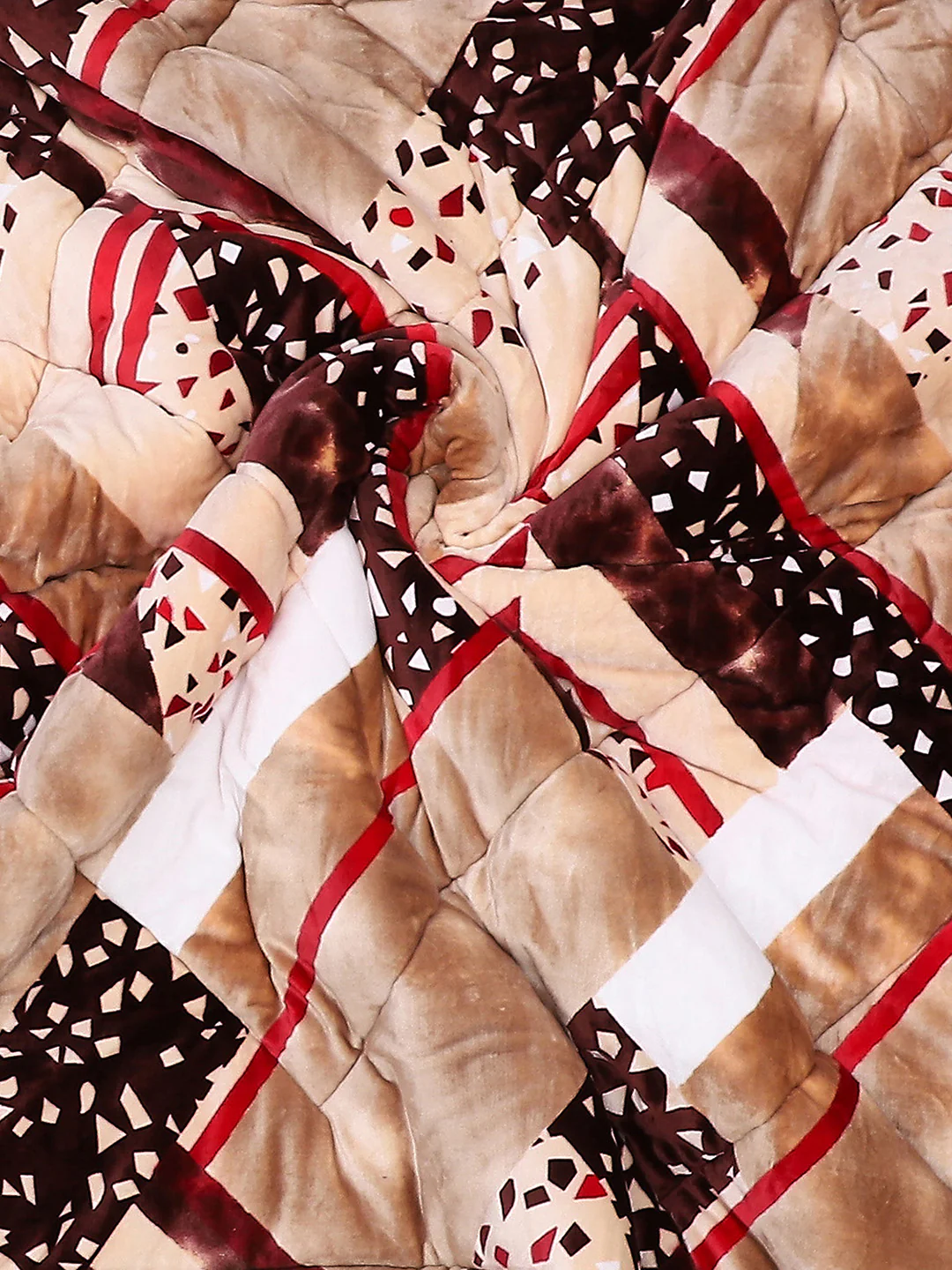 Printed Polyester Double Bed Comforter for Winter - Image 7