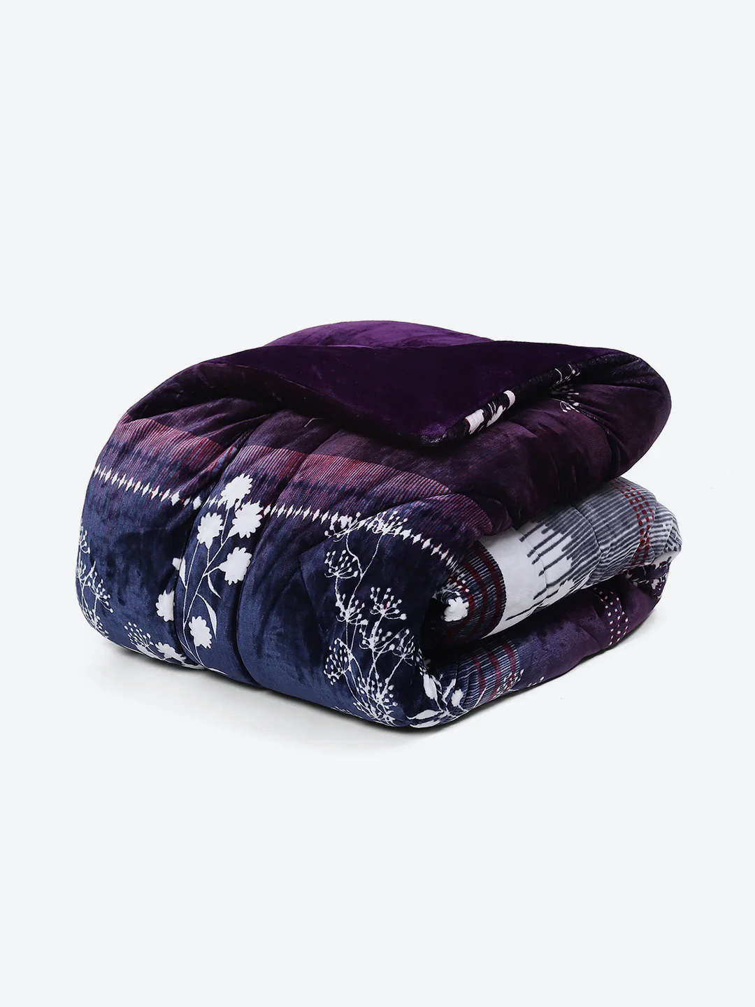 Printed Polyester Double Bed Comforter for Winter - Image 5