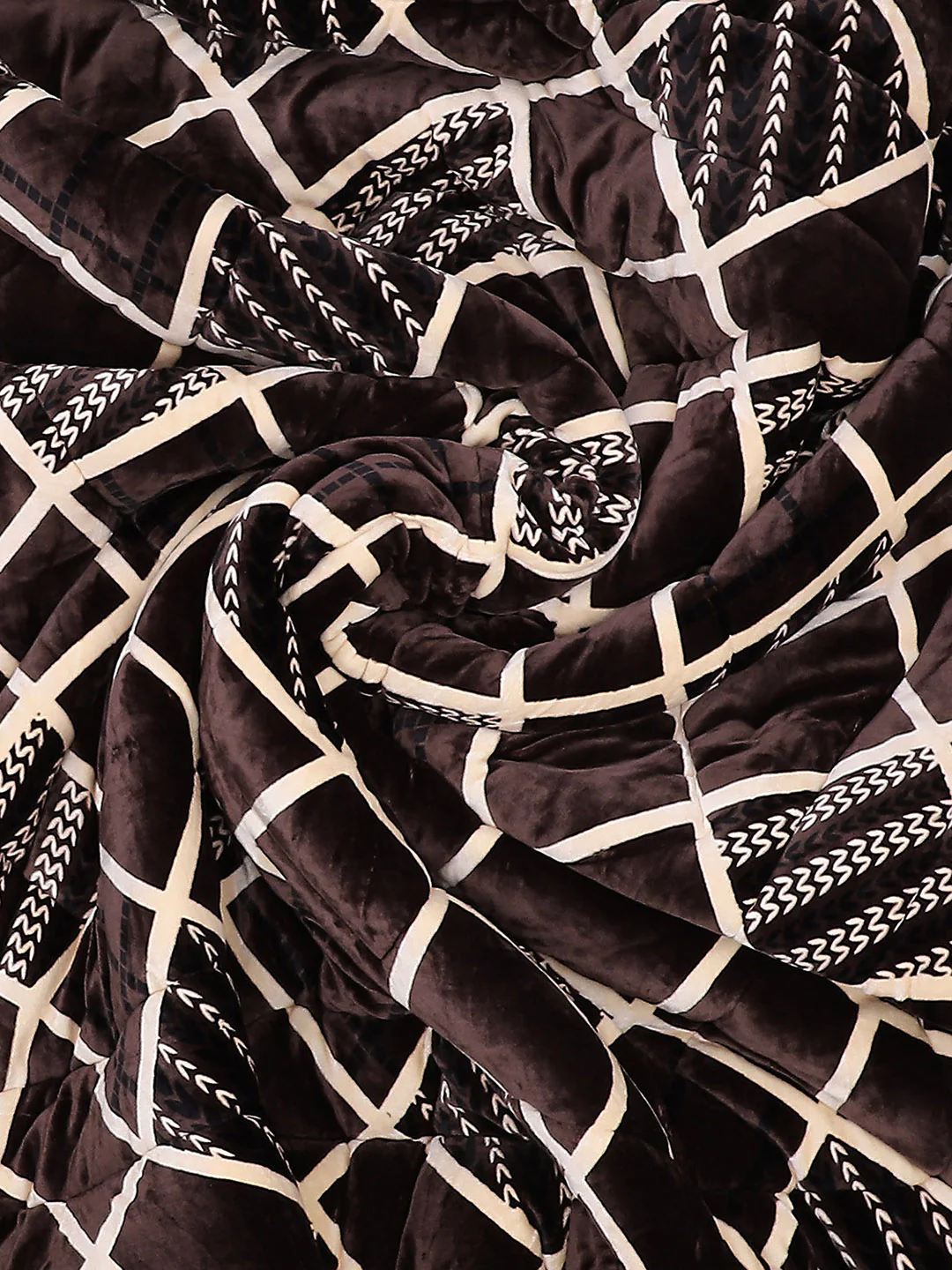 Printed Polyester Double Bed Comforter for Winter - Image 7