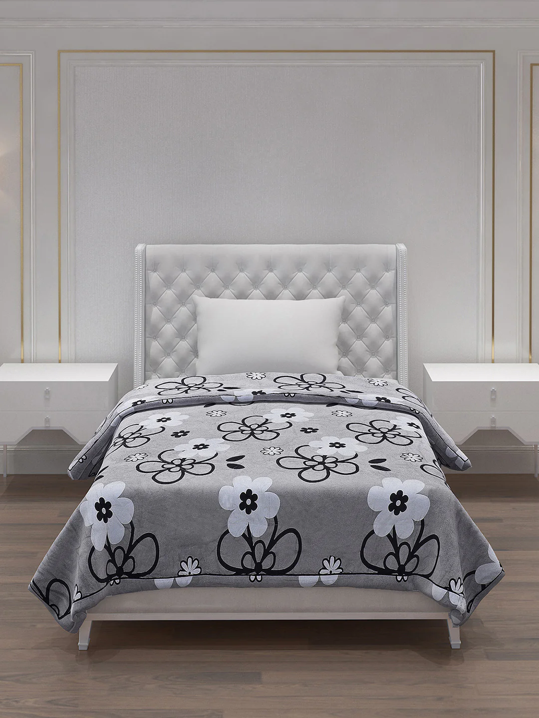 Printed Polyester Single Bed Comforter for AC Room - Image 3