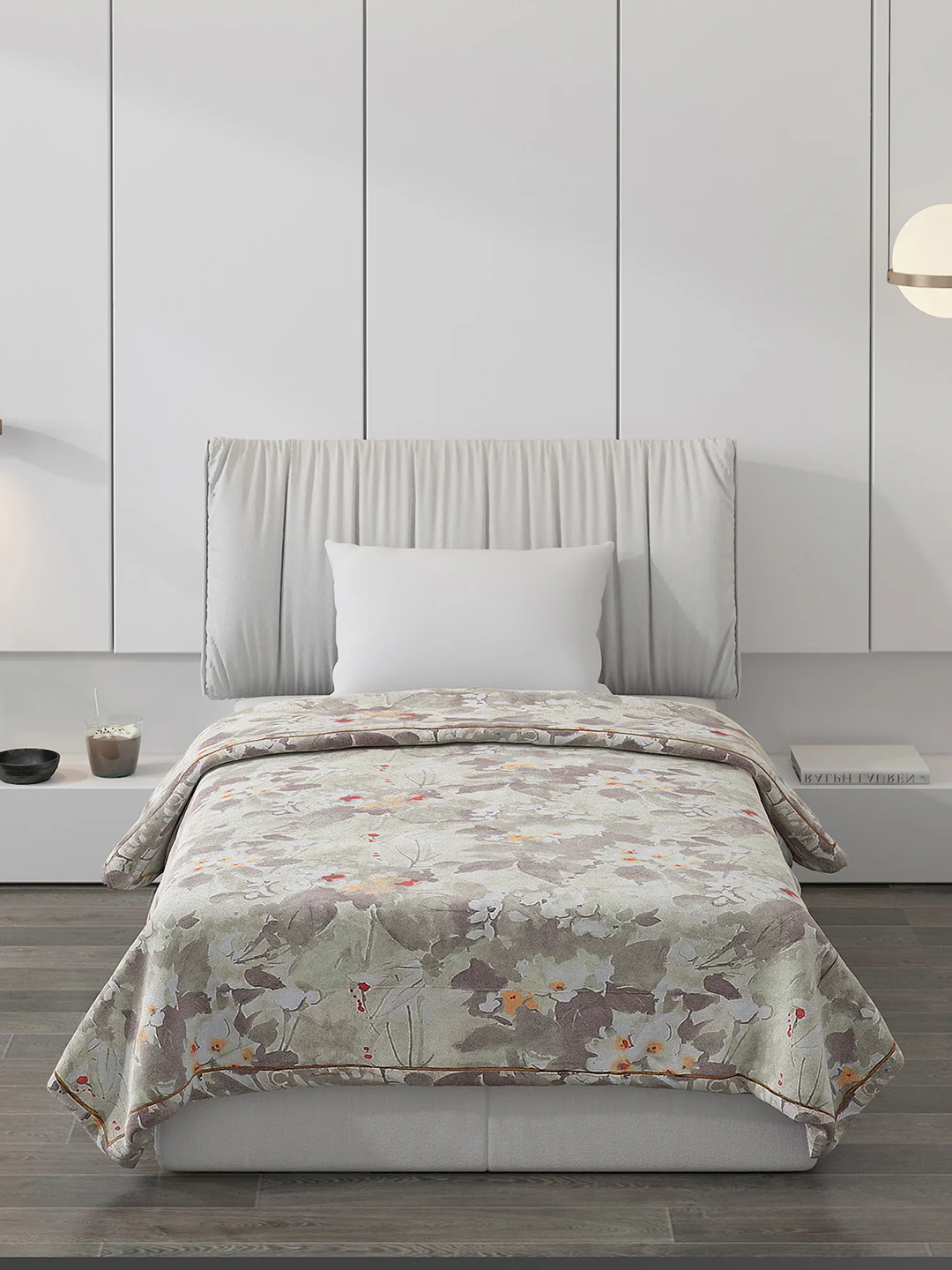 Printed Polyester Single Bed Comforter for AC Room - Image 3