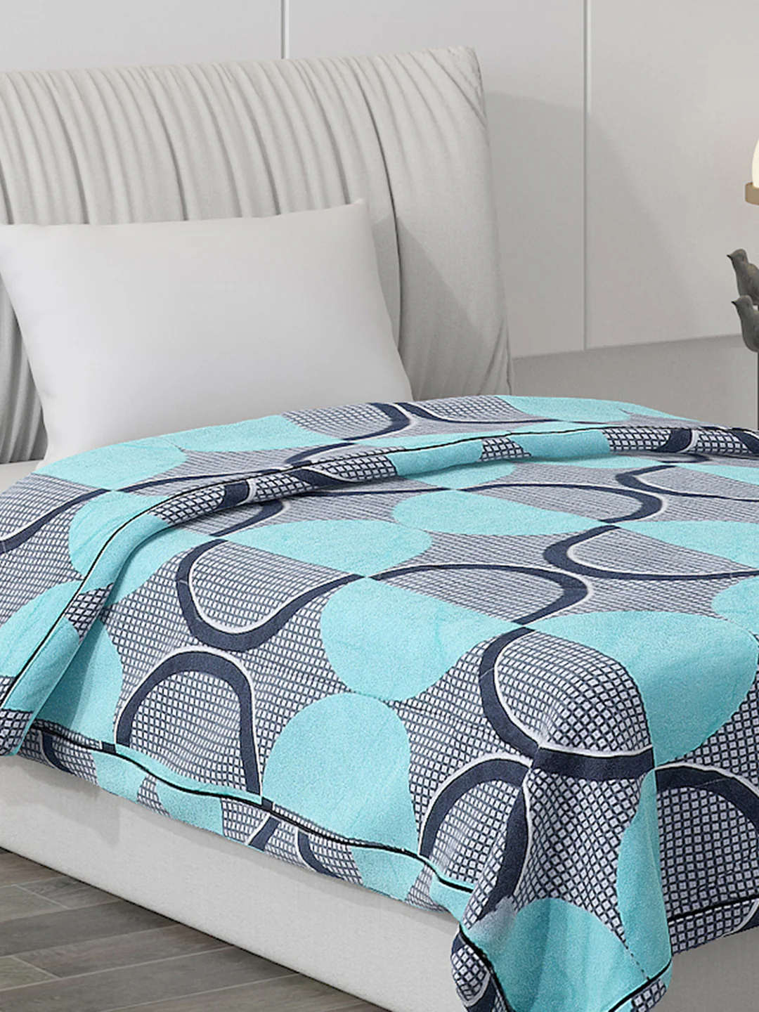 Printed Polyester Single Bed Comforter for AC Room - Image 4