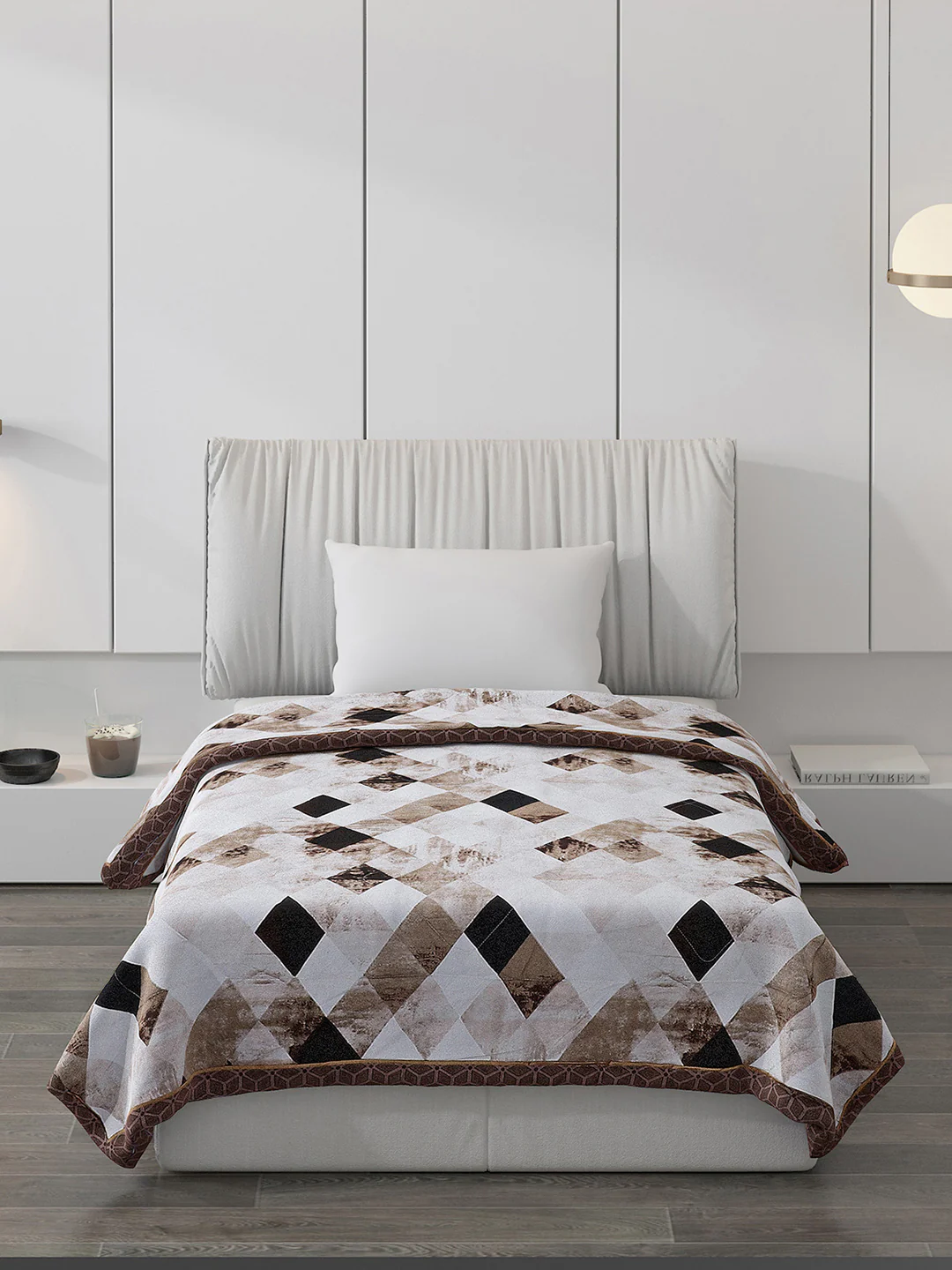 Printed Polyester Single Bed Comforter for AC Room - Image 3