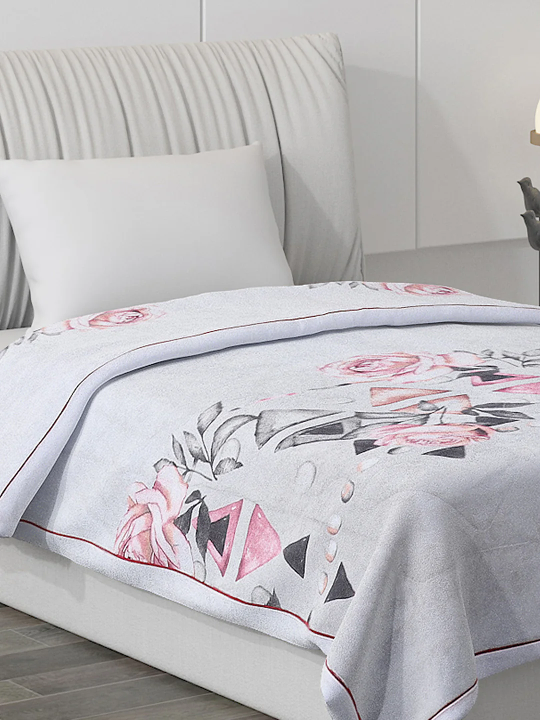 Printed Polyester Single Bed Comforter for AC Room - Image 4