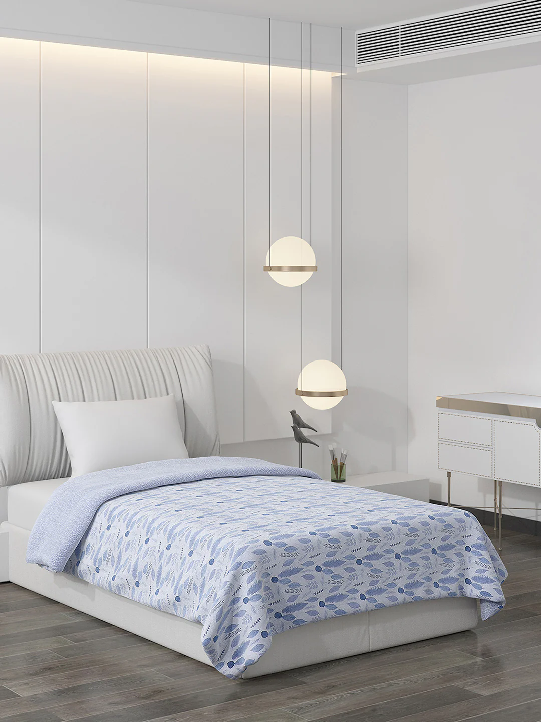 Printed Polyester Single Bed Comforter for AC Room
