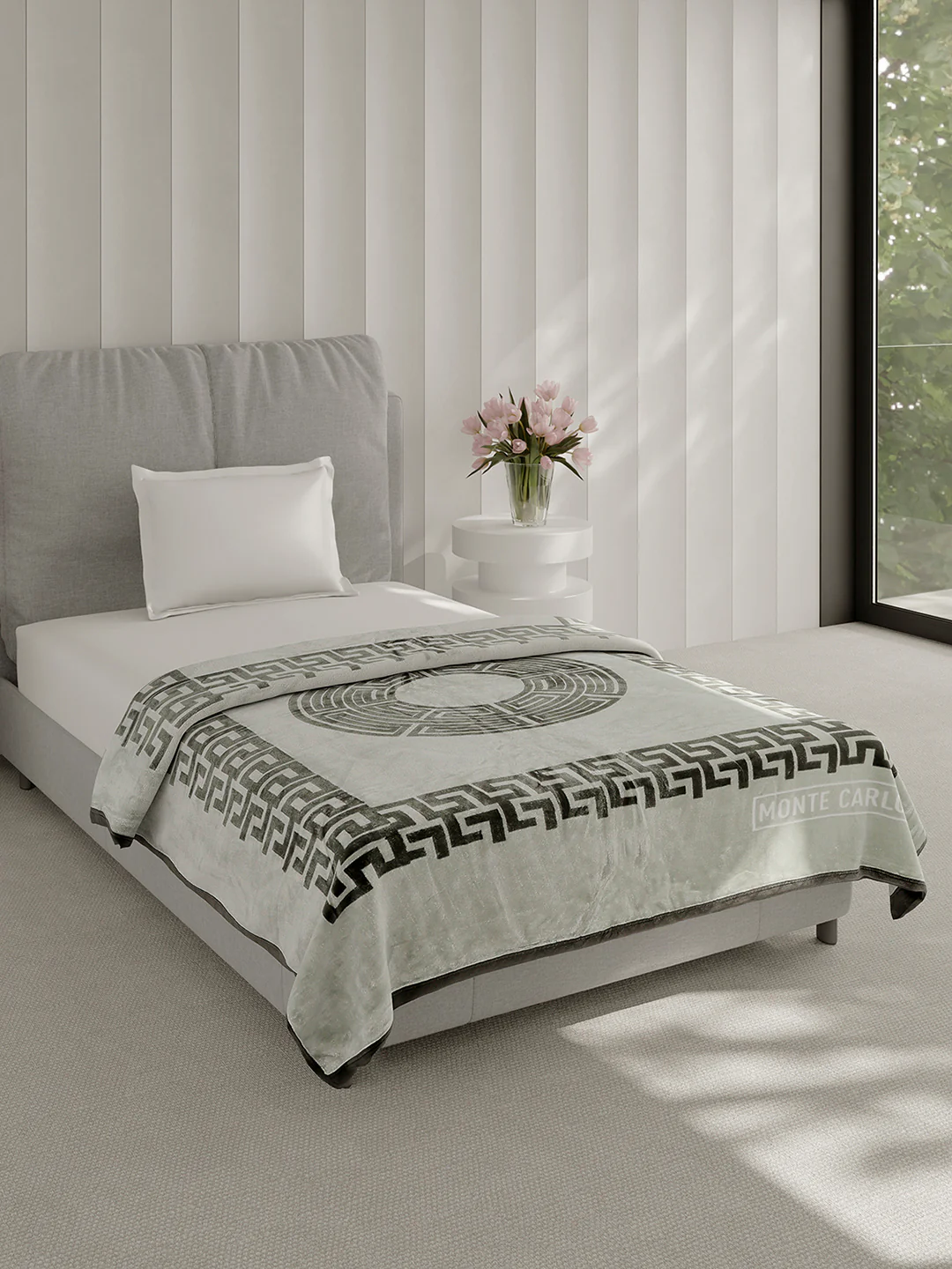 Printed Single Bed 1 Ply, 625 GSM Super Soft Mink Blanket for Mild Winter - (Impact Plus) - Image 4
