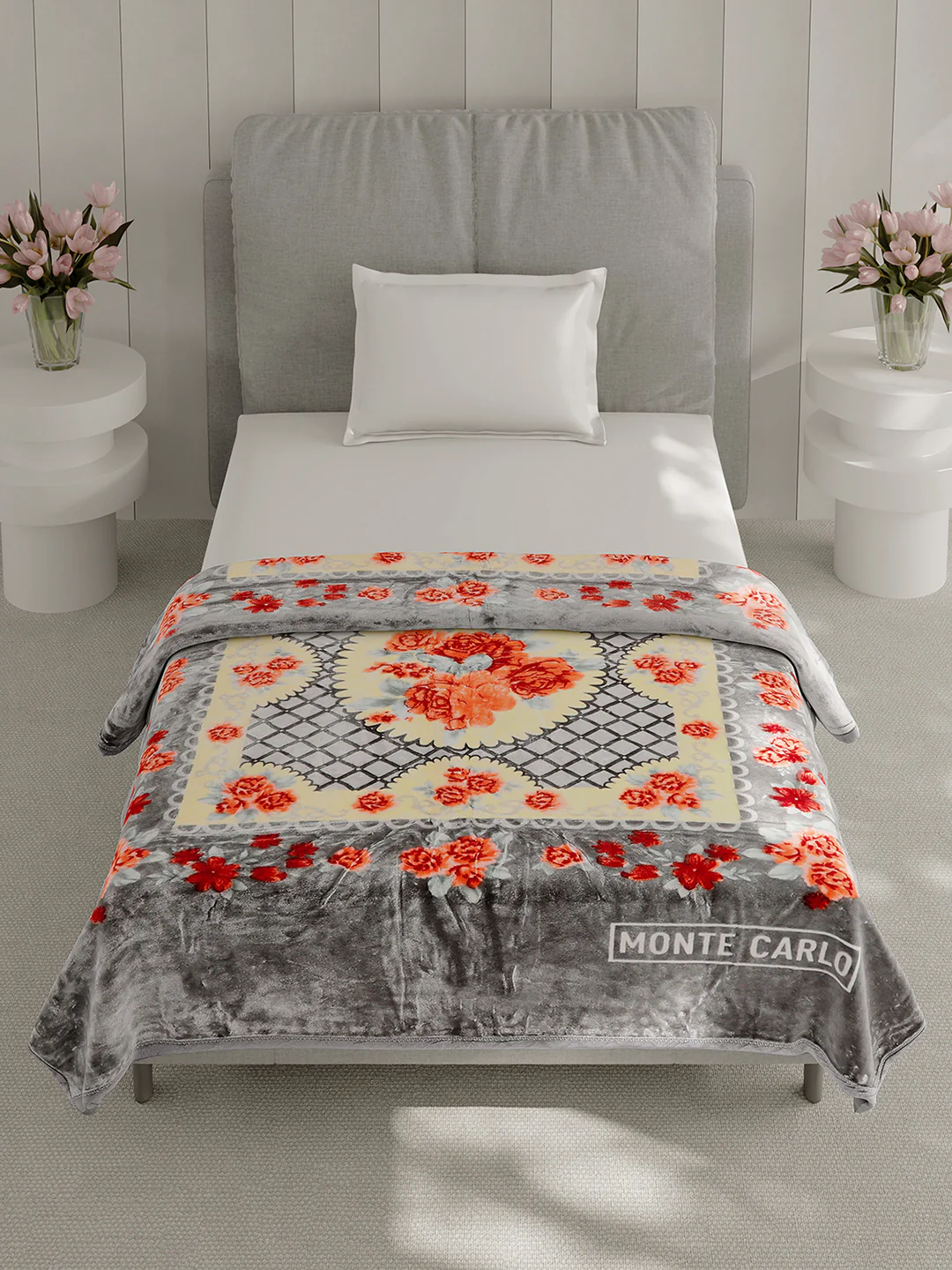 Printed Single Bed 1 Ply, 625 GSM Super Soft Mink Blanket for Mild Winter - (Impact Plus) - Image 3