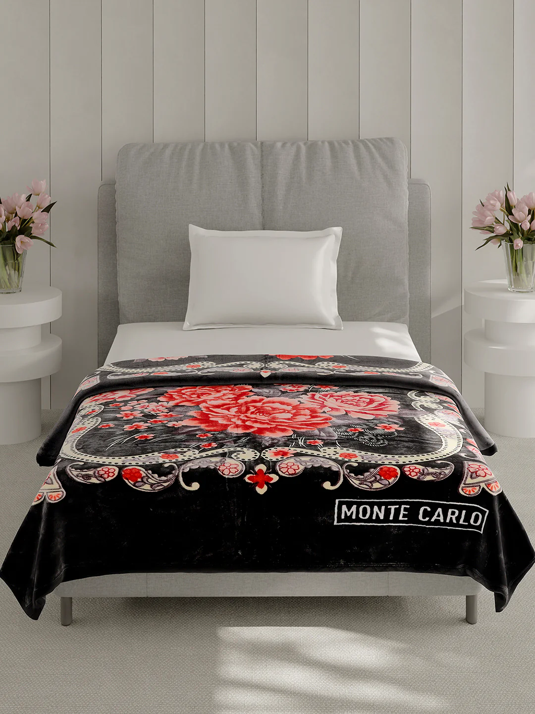 Printed Single Bed 1 Ply, 625 GSM Super Soft Mink Blanket for Mild Winter - (Impact Plus) - Image 2