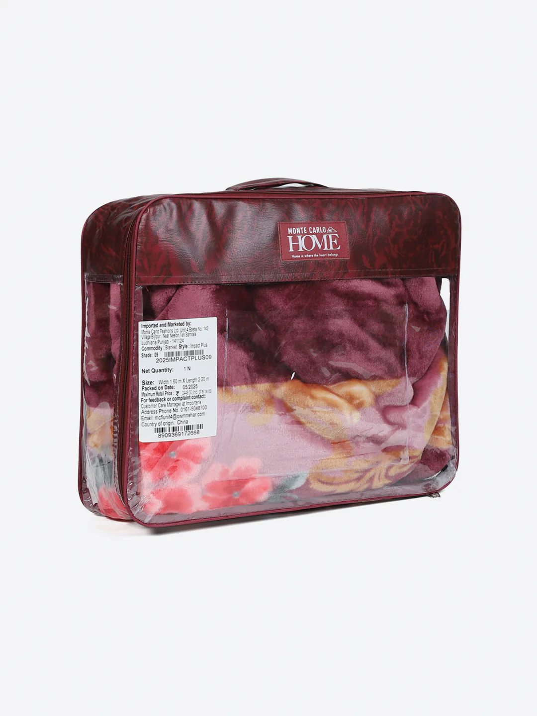 Printed Single Bed 1 Ply, 625 GSM Super Soft Mink Blanket for Mild Winter - (Impact Plus) - Image 8
