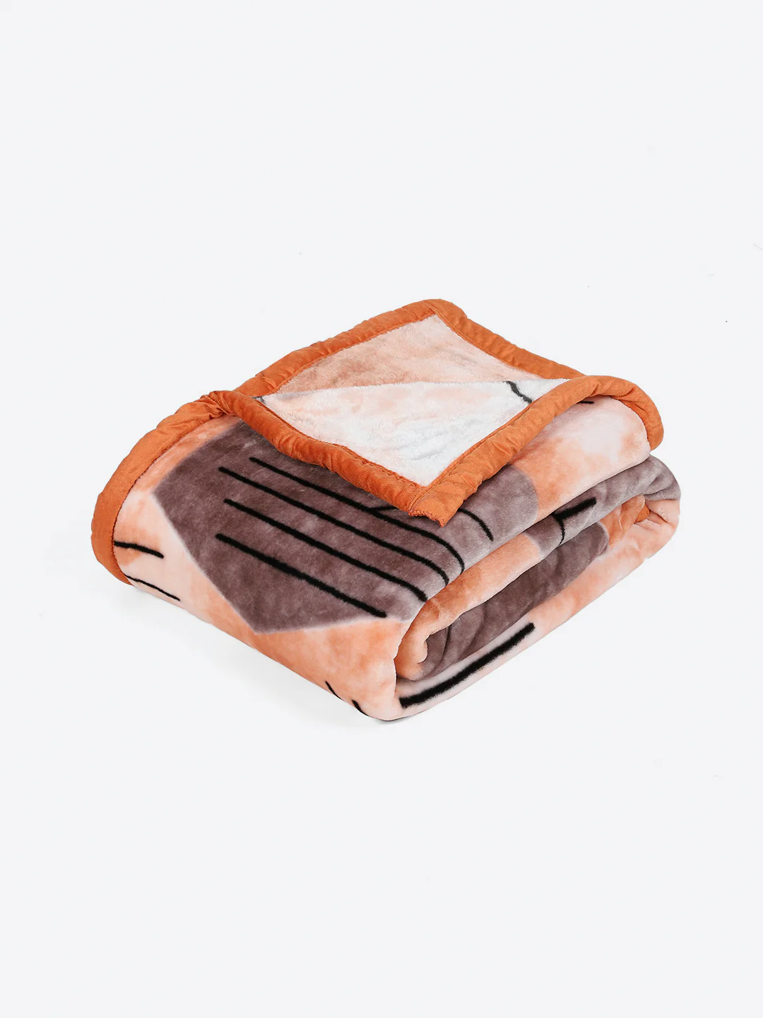 Printed Single Bed 1 Ply, 625 GSM Mink Blanket for Mild Winter - (Impact Pvc) - Image 5