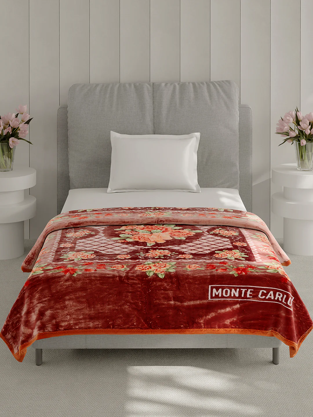 Printed Single Bed 1 Ply Super Soft Blanket for Heavy Winter - (Relation Plus) - Image 2