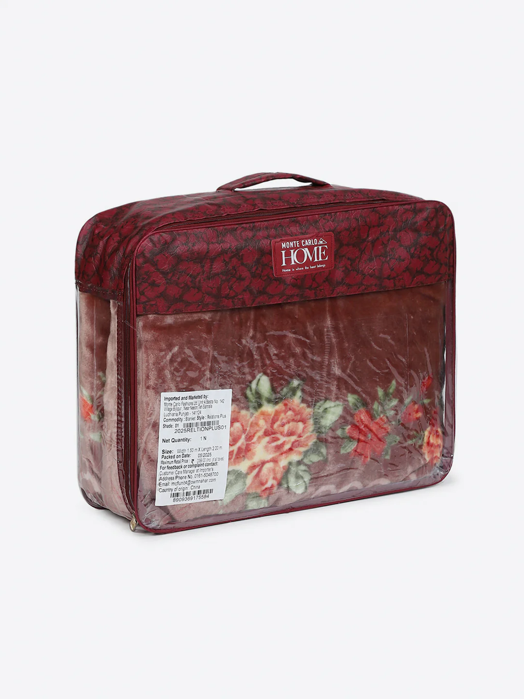 Printed Single Bed 1 Ply Super Soft Blanket for Heavy Winter - (Relation Plus) - Image 8
