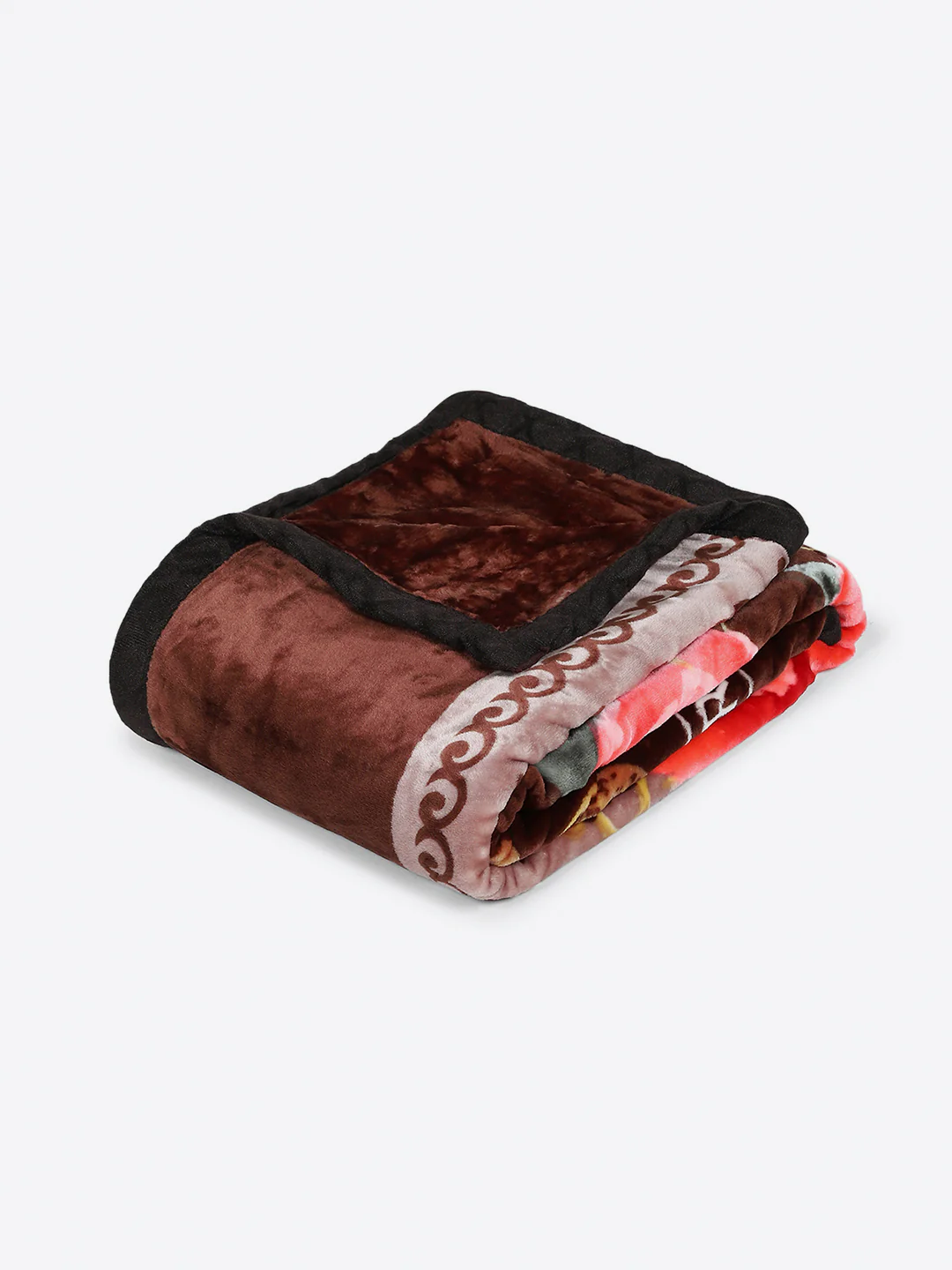 Printed Single Bed 1 Ply Super Soft Blanket for Heavy Winter - (Relation Plus) - Image 5