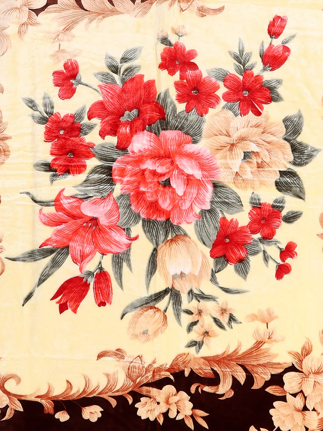 Printed Single Bed 1 Ply Super Soft Blanket for Heavy Winter - (Relation Plus) - Image 6