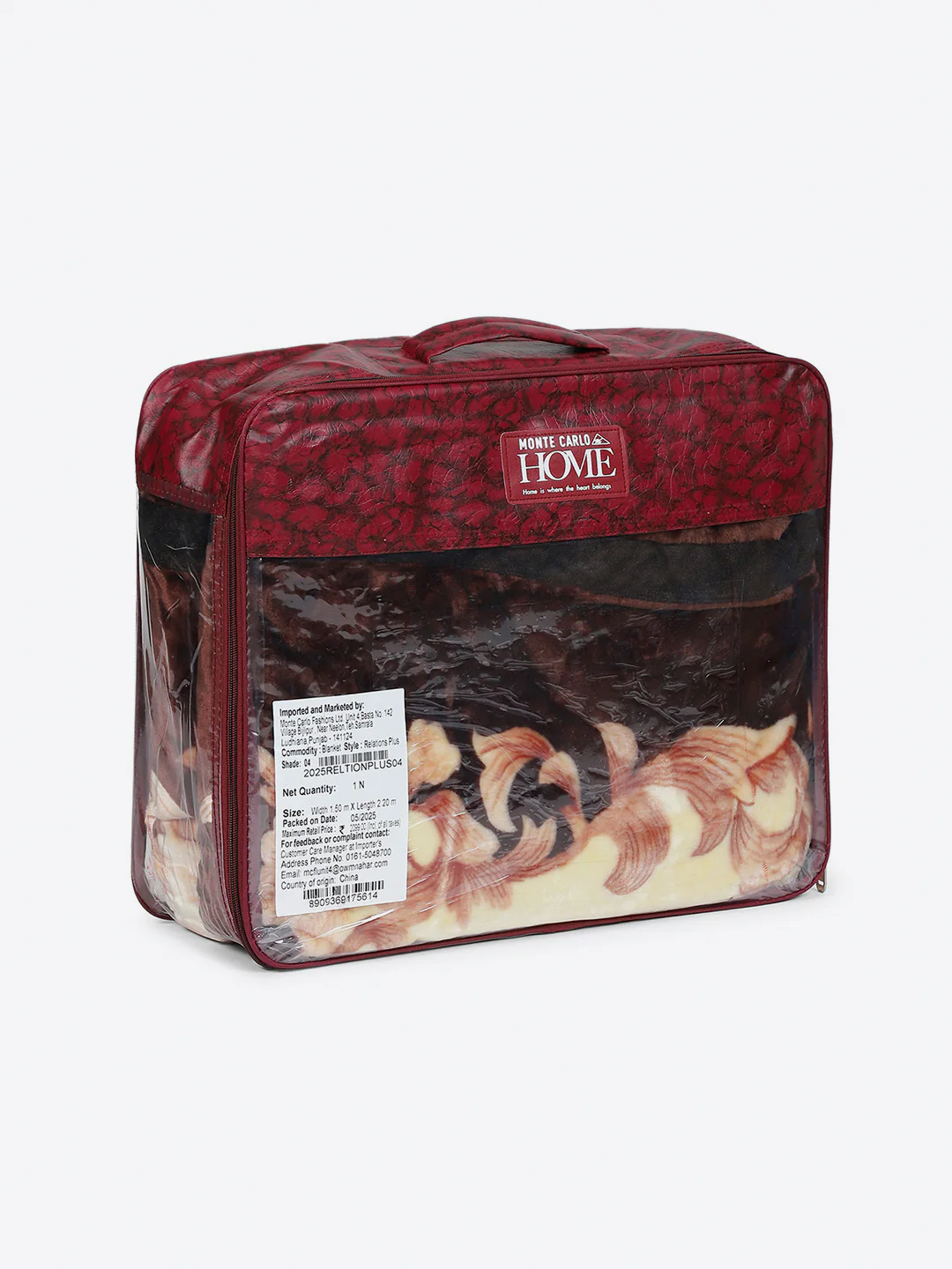 Printed Single Bed 1 Ply Super Soft Blanket for Heavy Winter - (Relation Plus) - Image 8