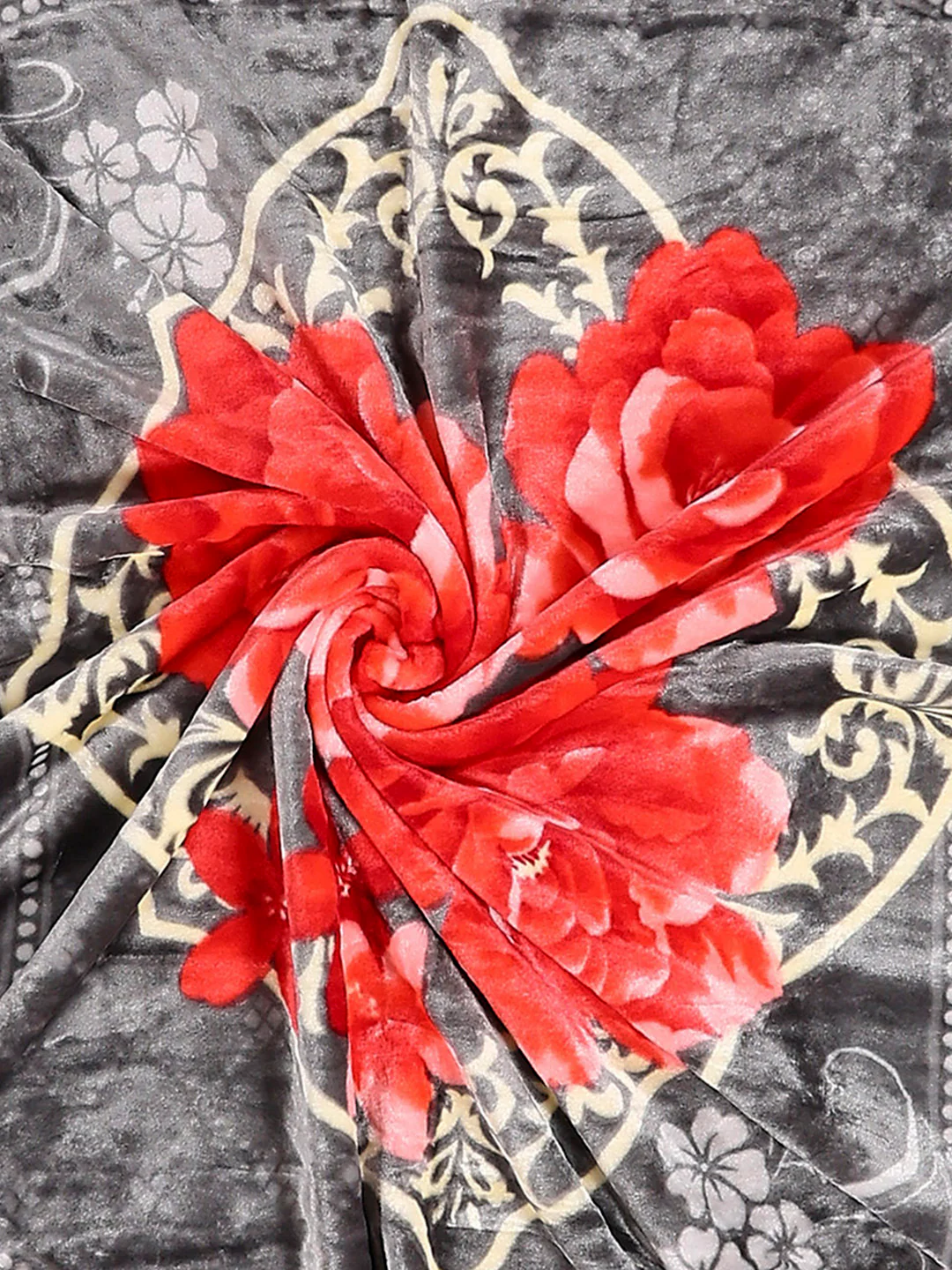 Printed Single Bed 1 Ply Super Soft Blanket for Heavy Winter - (Relation Plus) - Image 7