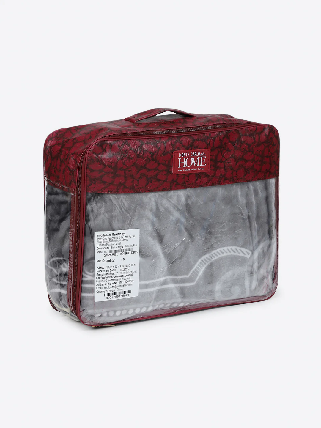 Printed Single Bed 1 Ply Super Soft Blanket for Heavy Winter - (Relation Plus) - Image 8