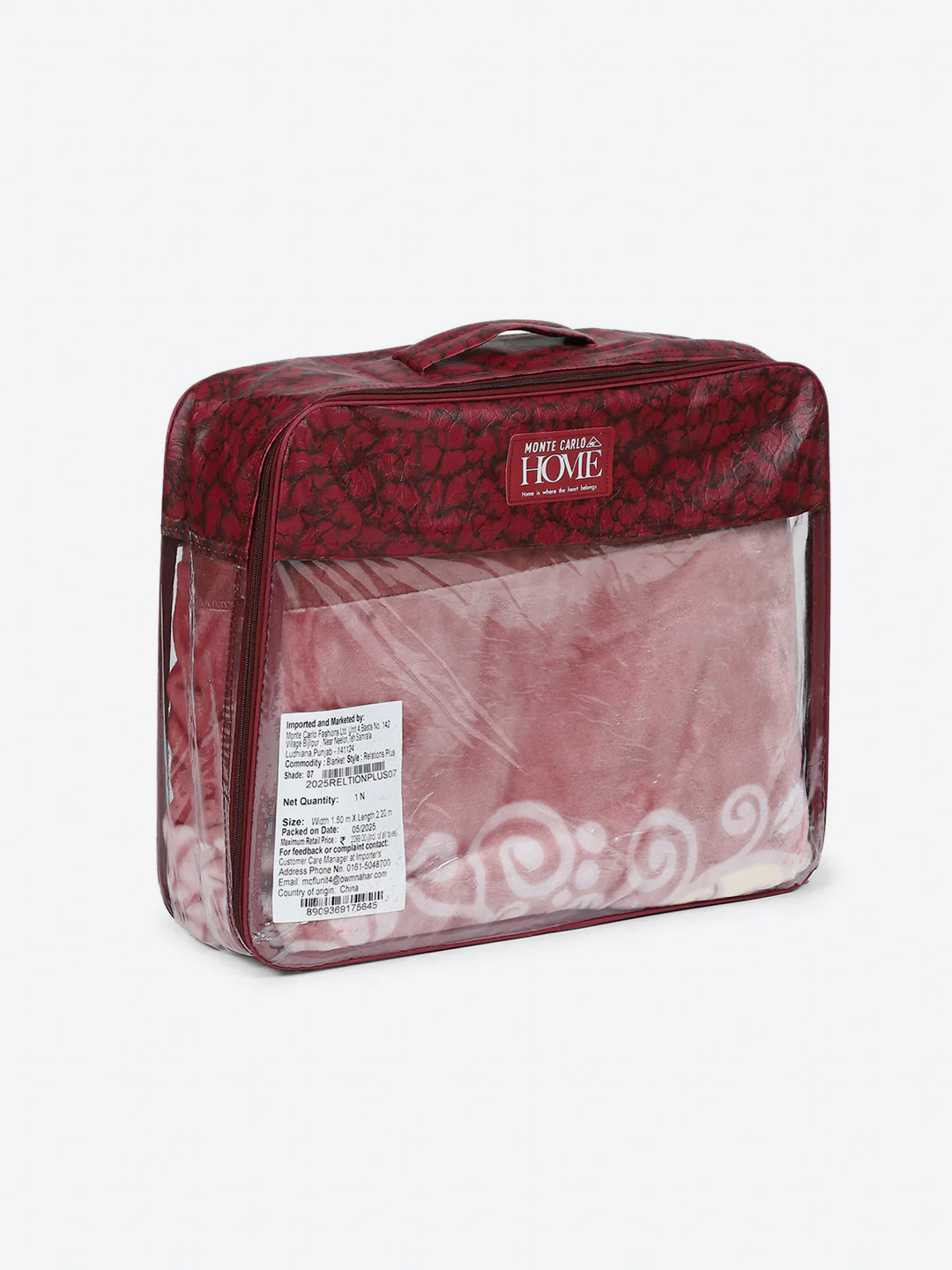 Printed Single Bed 1 Ply Super Soft Blanket for Heavy Winter - (Relation Plus) - Image 8