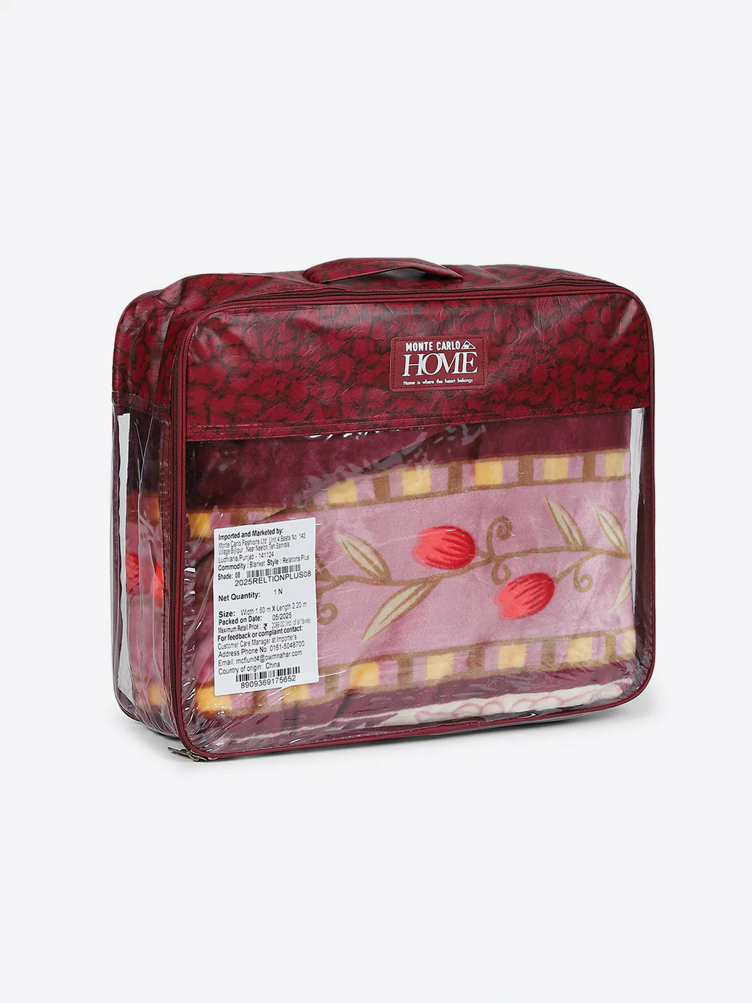 Printed Single Bed 1 Ply Super Soft Blanket for Heavy Winter - (Relation Plus) - Image 8