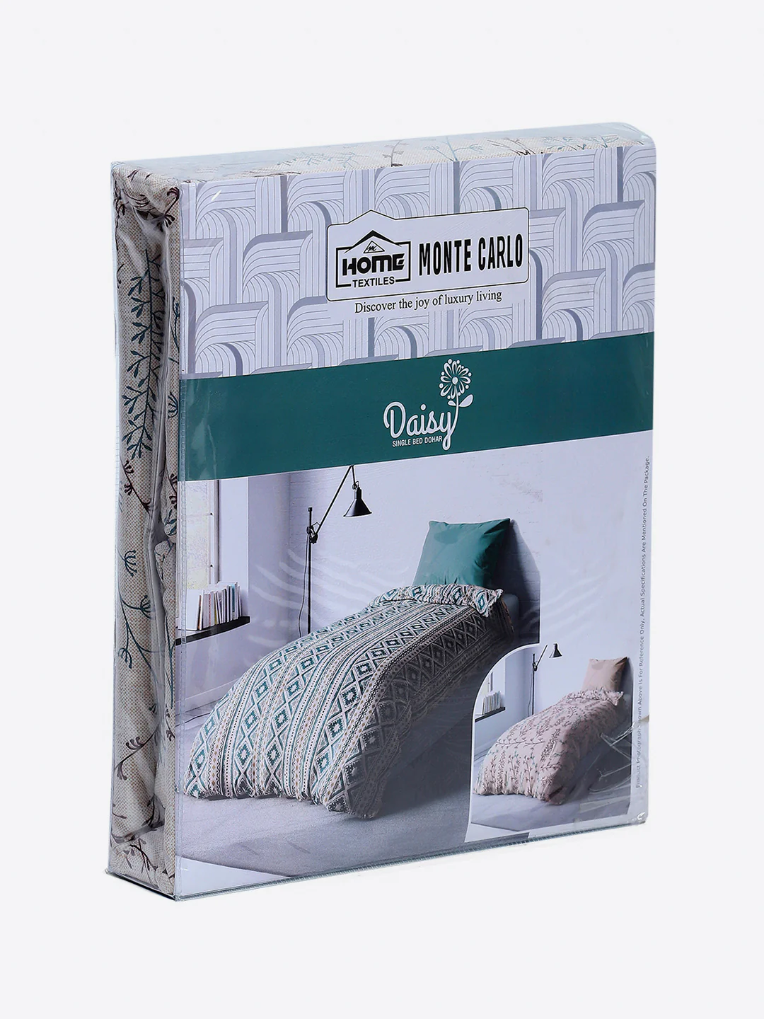 Printed Single Bed 1 Ply Dohar for Mild Winter - (Daisy) - Image 10