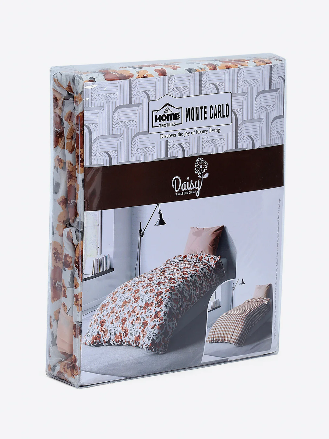 Printed Single Bed 1 Ply Dohar for Mild Winter - (Daisy) - Image 10