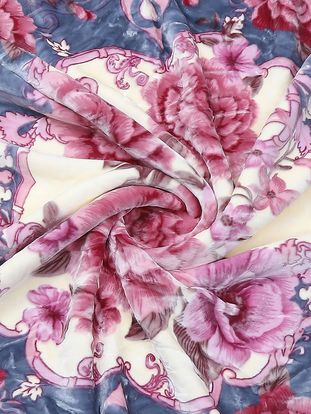Printed Single Bed 1000 GSM Blanket for Heavy Winter -2 Ply (Weight 4 kg) - Image 7