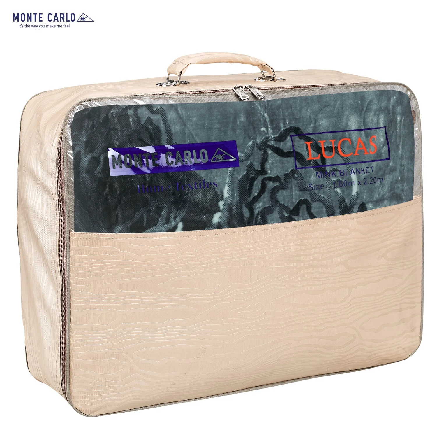 Printed Single Bed 1022 GSM Blanket Lucas 2 Ply (Weight 3.6 kg) - Image 7