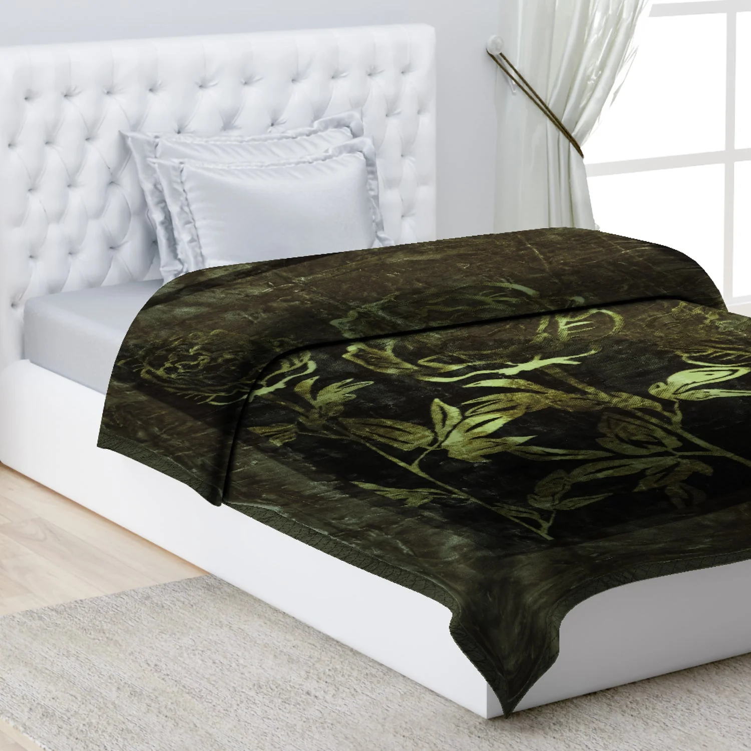 Printed Single Bed 1022 GSM Blanket Lucas 2 Ply (Weight 3.6 kg) - Image 9