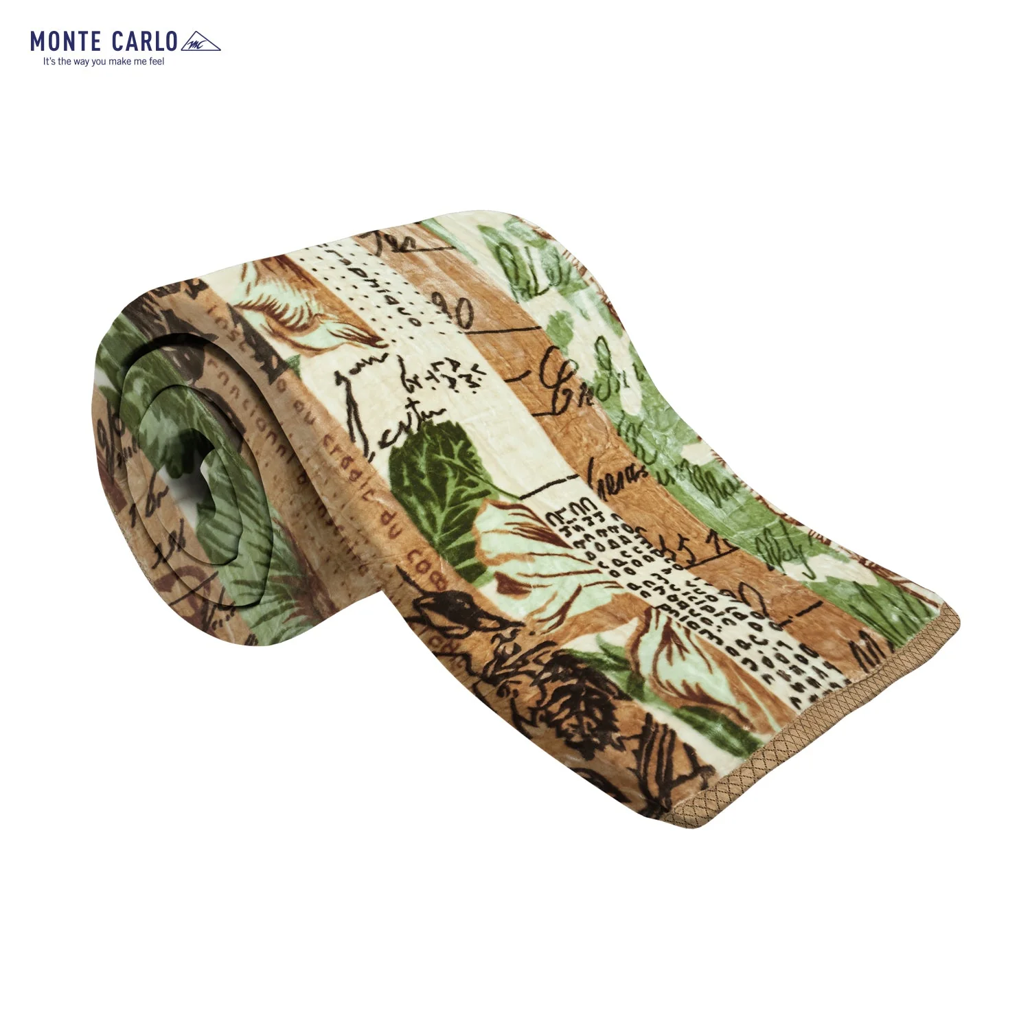 Printed Single Bed 1022 GSM Blanket Lucas 2 Ply (Weight 3.6 kg) - Image 4