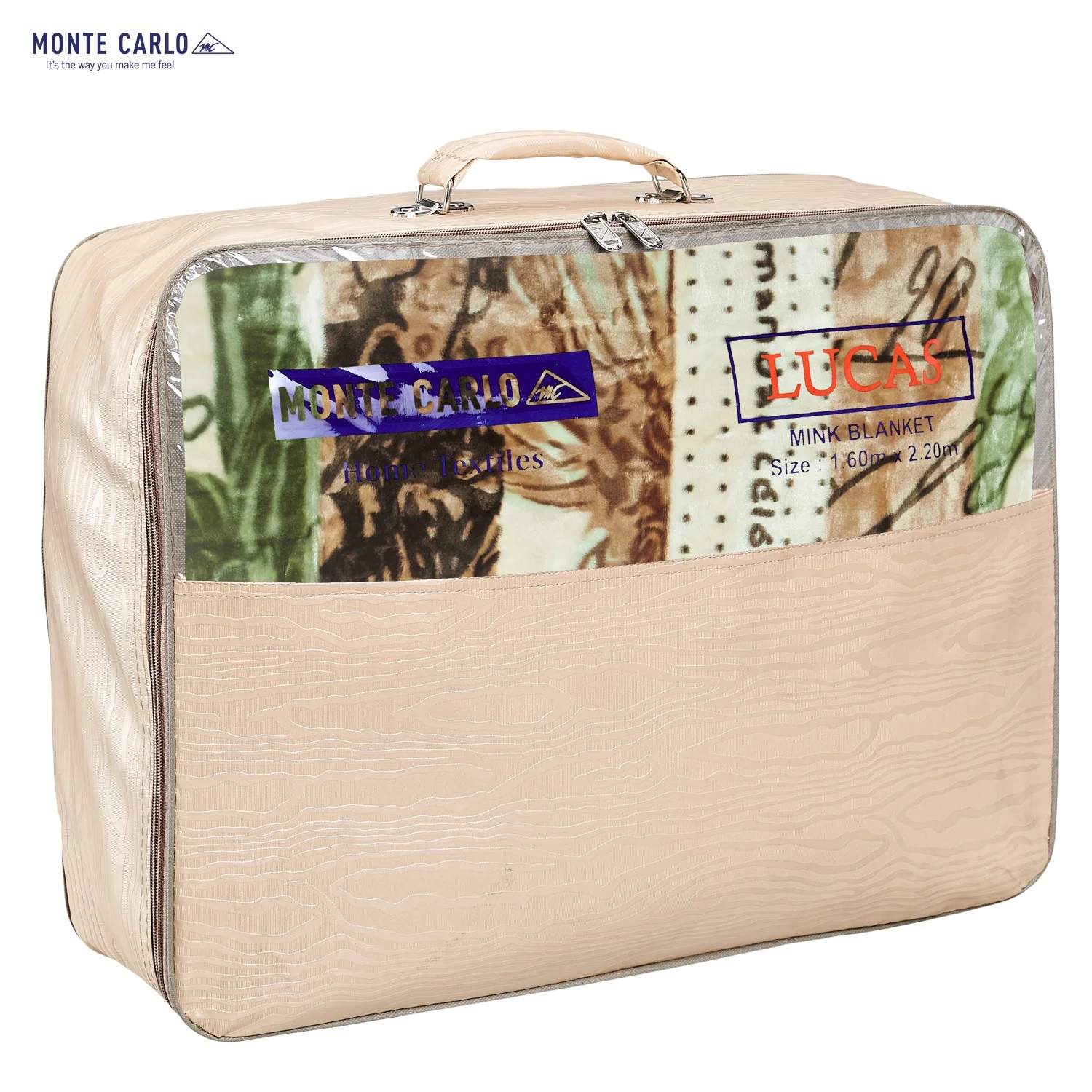 Printed Single Bed 1022 GSM Blanket Lucas 2 Ply (Weight 3.6 kg) - Image 7