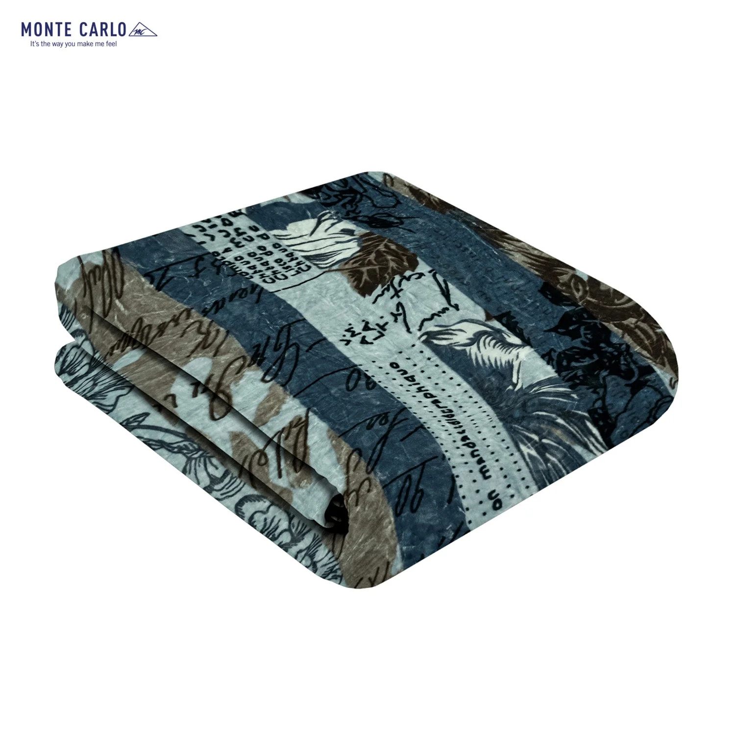 Printed Single Bed 1022 GSM Blanket Lucas 2 Ply (Weight 3.6 kg) - Image 5