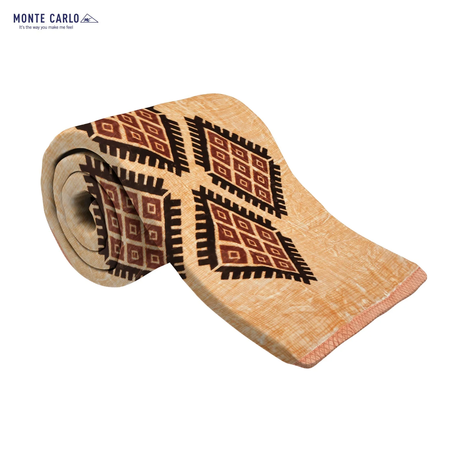 Printed Single Bed 1022 GSM Blanket Lucas 2 Ply (Weight 3.6 kg) - Image 4